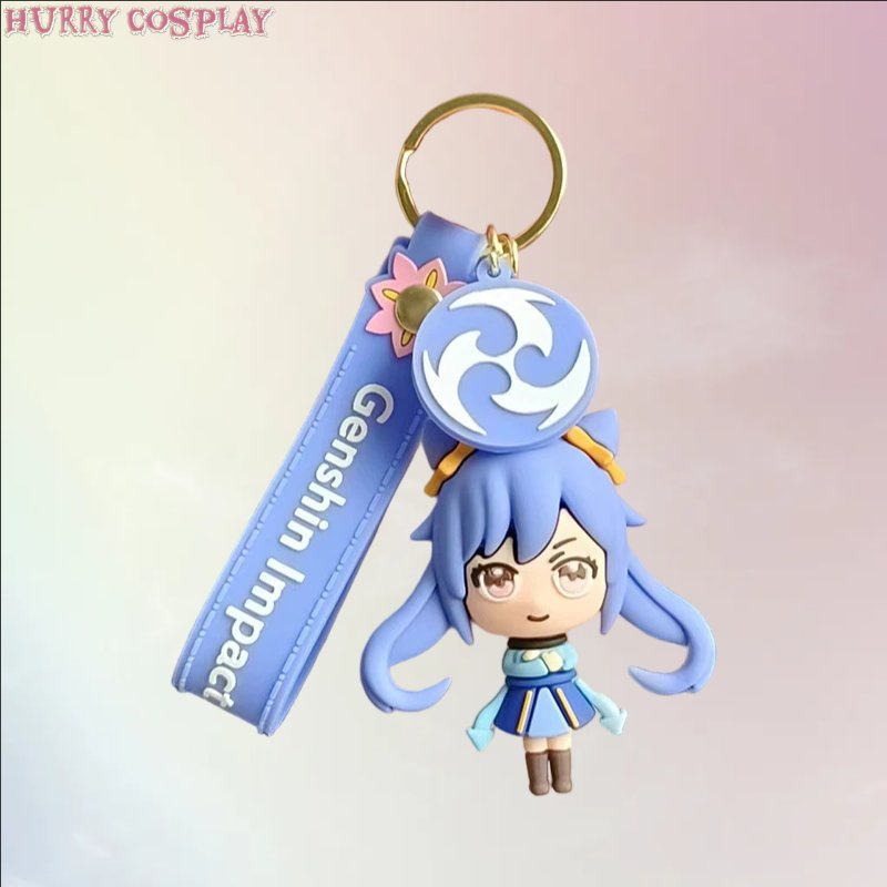 Genshin Impact,Keychain,Genshin Impact Cute Doll Keychain Pendant